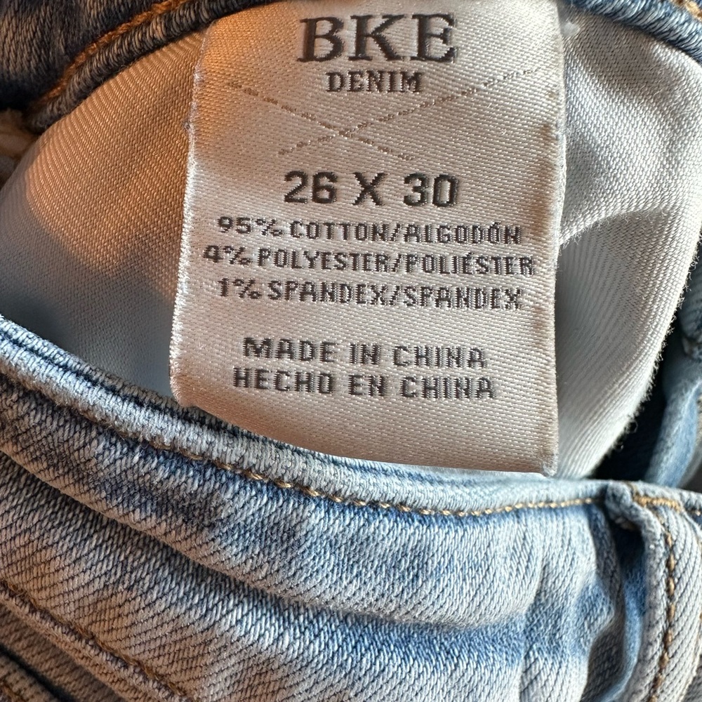 BKE Billie Light Blue Flare Jeans - Picture 6 of 7